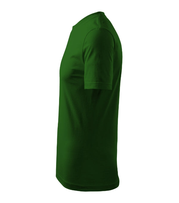 Classic 101 Tričko unisex — fľaškovozelená