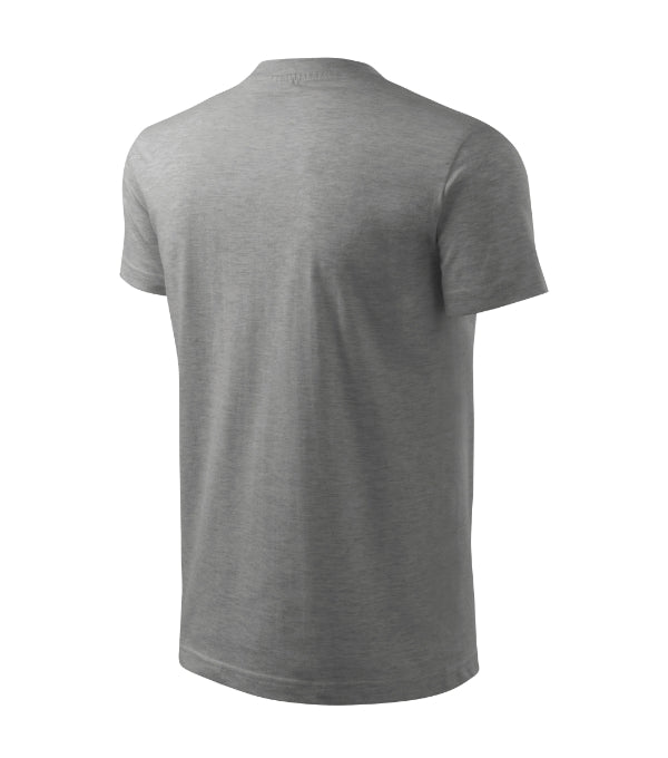Classic 101 Tričko unisex — tmavosivý melír