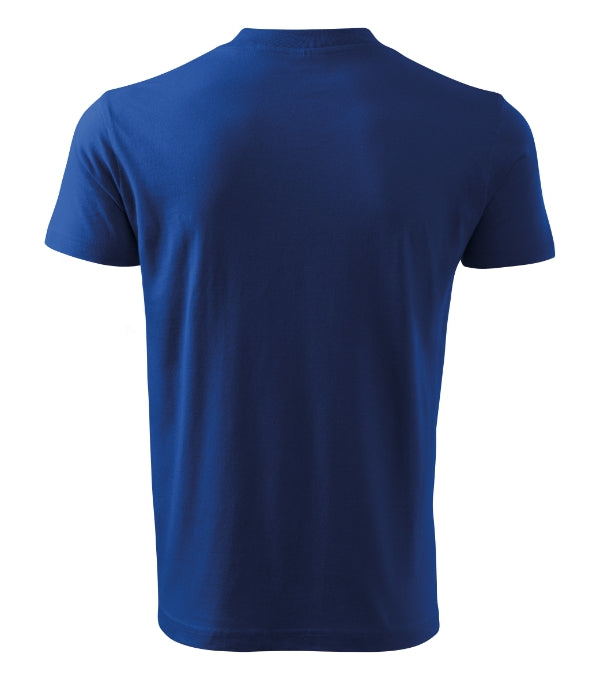 V-neck 102 Tričko unisex — kráľovská modrá
