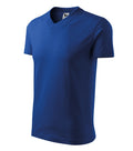 V-neck 102 Tričko unisex — kráľovská modrá