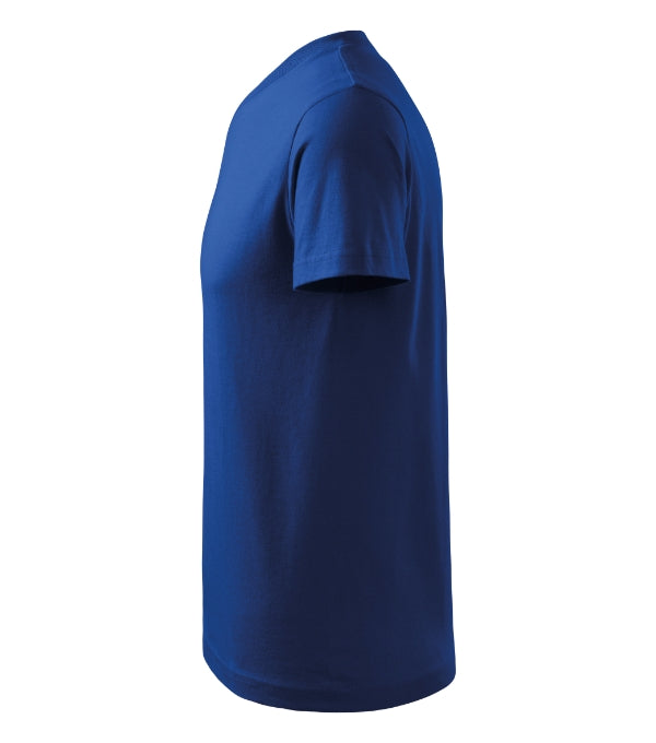 V-neck 102 Tričko unisex — kráľovská modrá