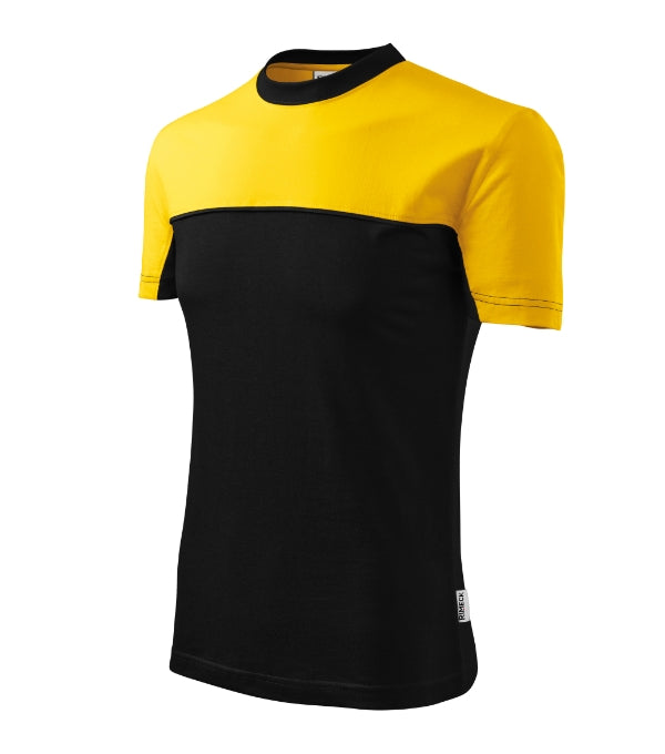 Colormix 109 Tričko unisex — žltá