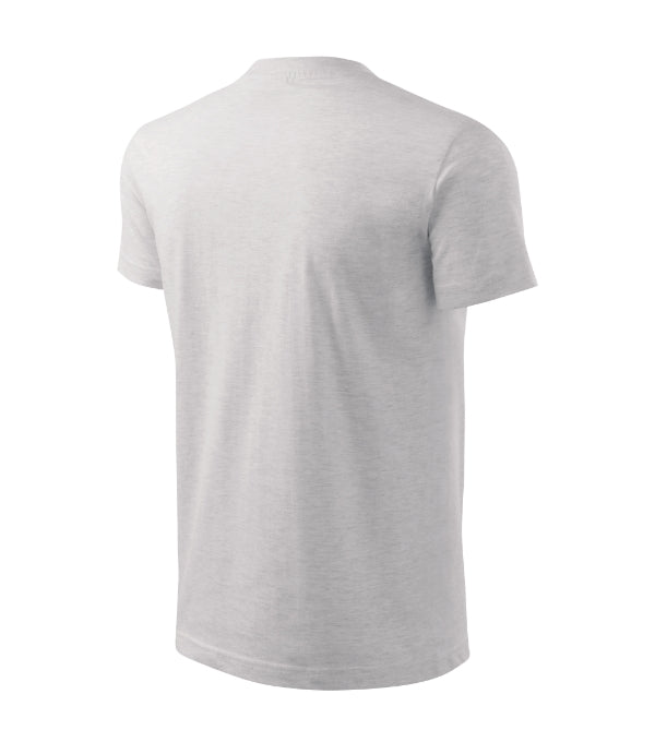 Heavy 110 Tričko unisex — svetlosivý melír