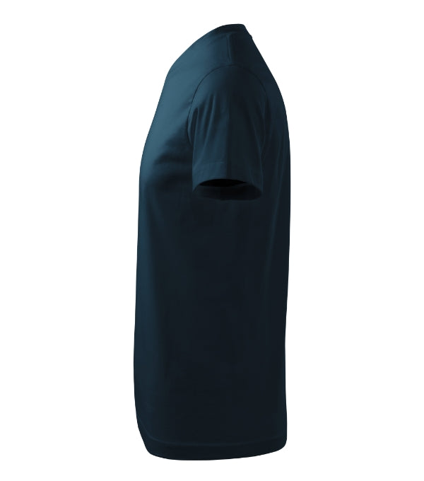Heavy V-neck 111 Tričko unisex — tmavomodrá