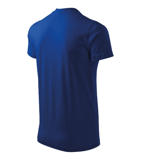 Heavy V-neck 111 Tričko unisex — kráľovská modrá