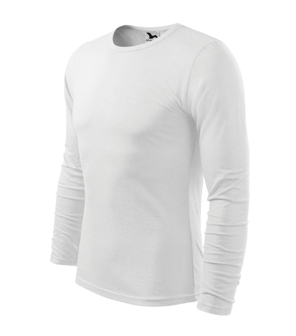 Fit-T LS 119 Tričko pánske — biela
