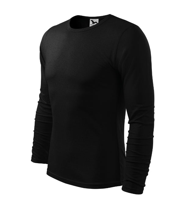 Fit-T LS 119 Tričko pánske — čierna