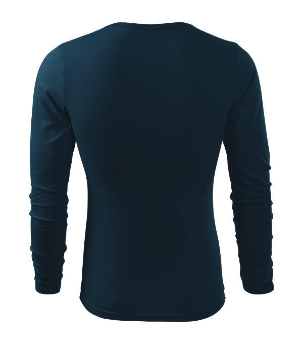 Fit-T LS 119 Tričko pánske — tmavomodrá