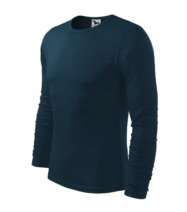 Fit-T LS 119 Tričko pánske — tmavomodrá