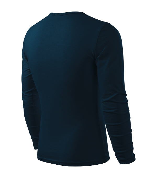 Fit-T LS 119 Tričko pánske — tmavomodrá