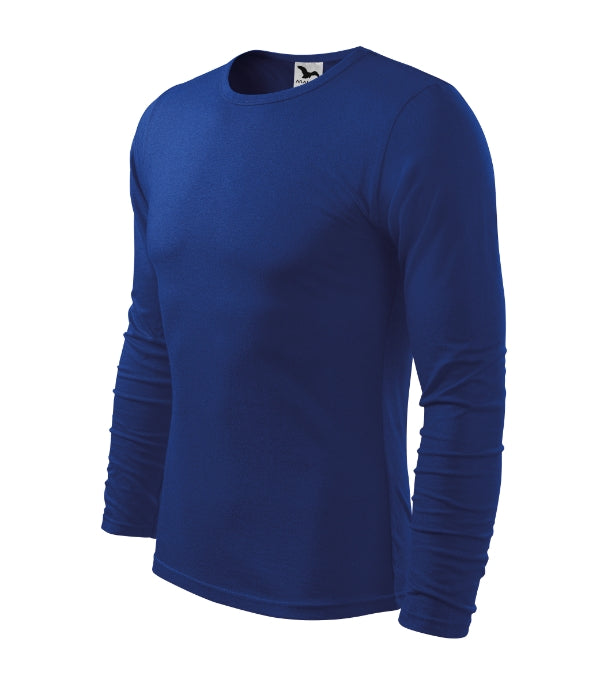 Fit-T LS 119 Tričko pánske — kráľovská modrá