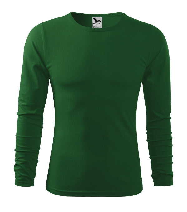 Fit-T LS 119 Tričko pánske — fľaškovozelená