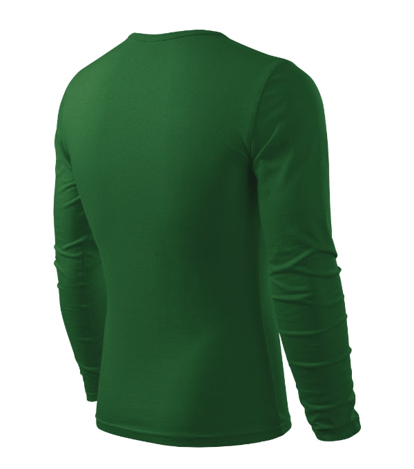 Fit-T LS 119 Tričko pánske — fľaškovozelená