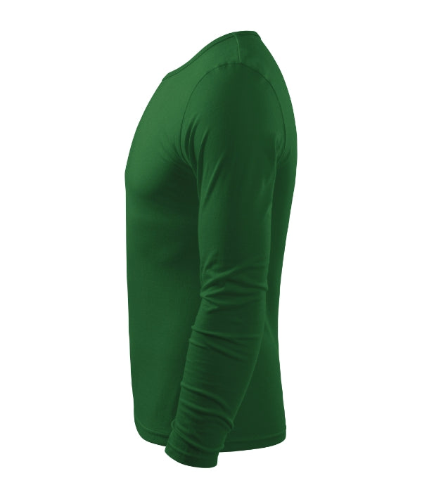 Fit-T LS 119 Tričko pánske — fľaškovozelená