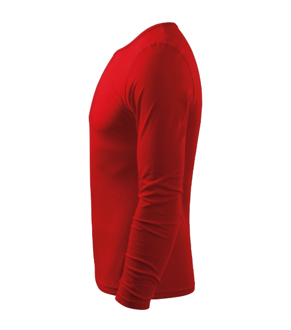 Fit-T LS 119 Tričko pánske — červená