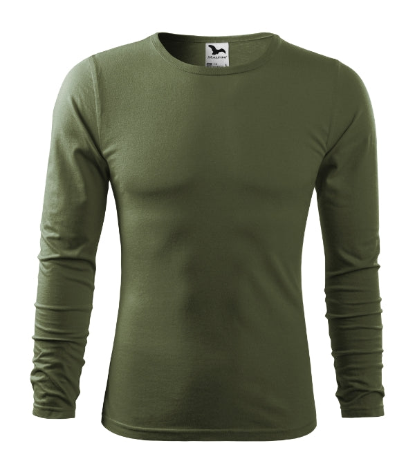 Fit-T LS 119 Tričko pánske — khaki