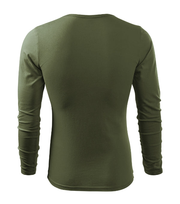 Fit-T LS 119 Tričko pánske — khaki