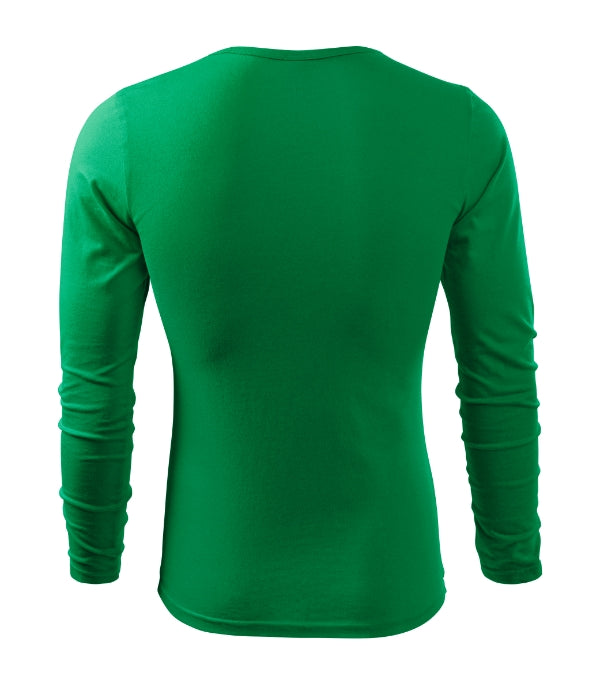 Fit-T LS 119 Tričko pánske — trávová zelená