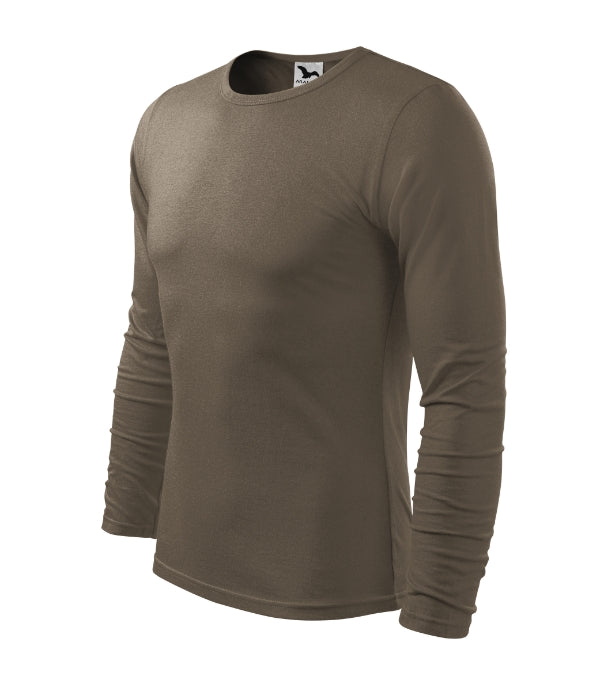 Fit-T LS 119 Tričko pánske — army