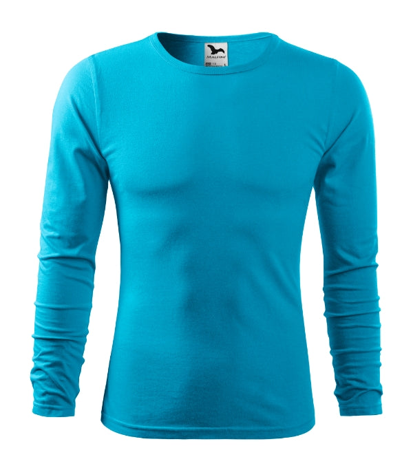 Fit-T LS 119 Tričko pánske — tyrkysová