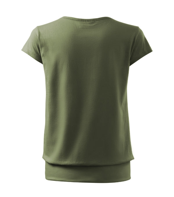 City 120 Tričko dámske — khaki