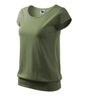 City 120 Tričko dámske — khaki