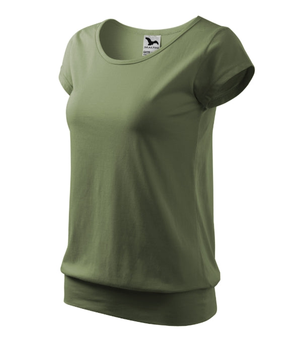 City 120 Tričko dámske — khaki