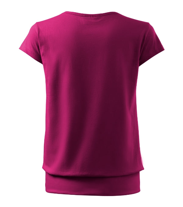 City 120 Tričko dámske — fuchsia red