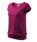 City 120 Tričko dámske — fuchsia red