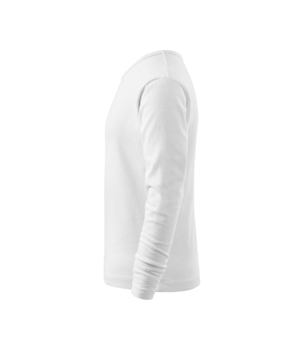 Fit-T LS 121 Tričko detské — biela
