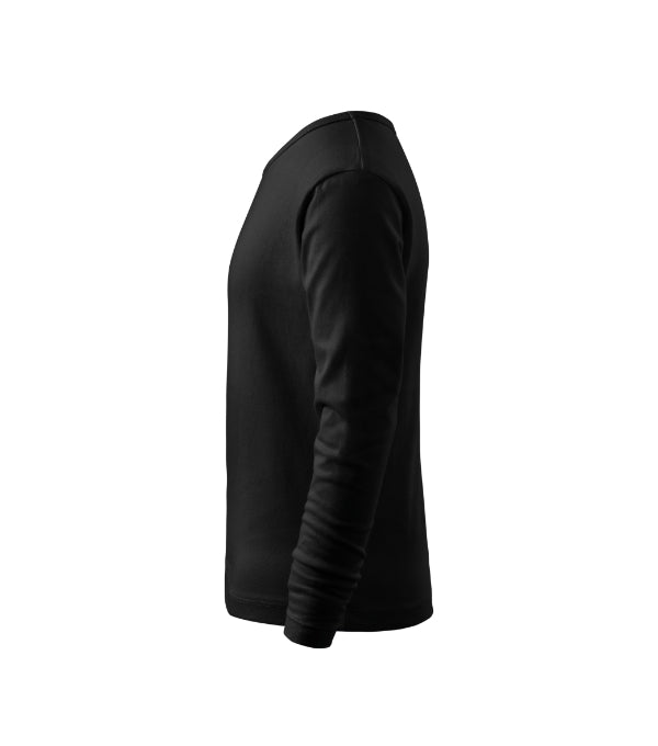 Fit-T LS 121 Tričko detské — čierna