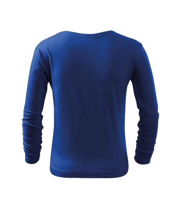 Fit-T LS 121 Tričko detské — kráľovská modrá