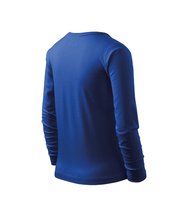 Fit-T LS 121 Tričko detské — kráľovská modrá