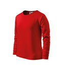 Fit-T LS 121 Tričko detské — červená
