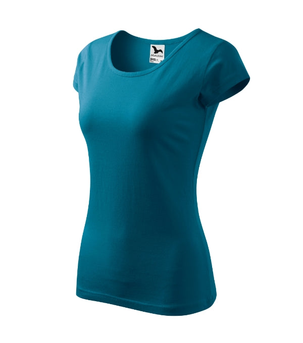 Pure 122 Tričko dámske — petrol blue