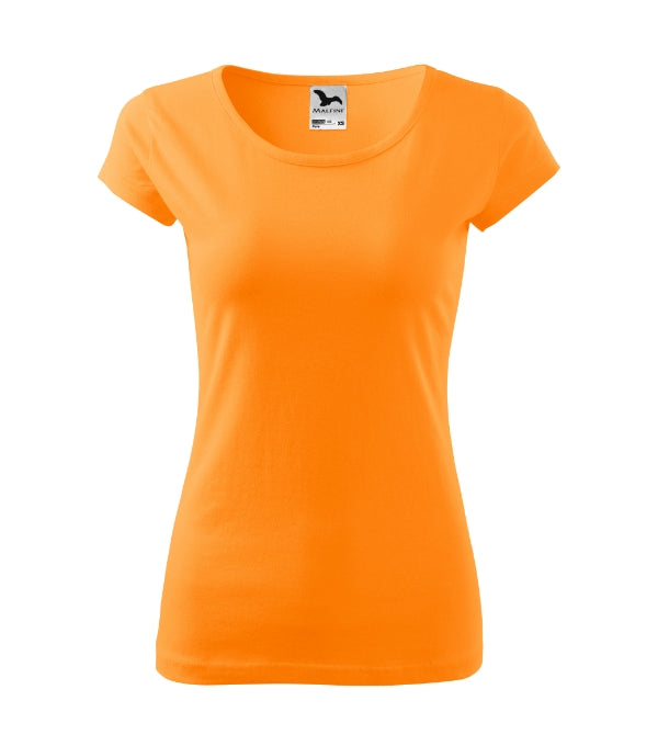 Pure 122 Tričko dámske — mandarínková oranžová