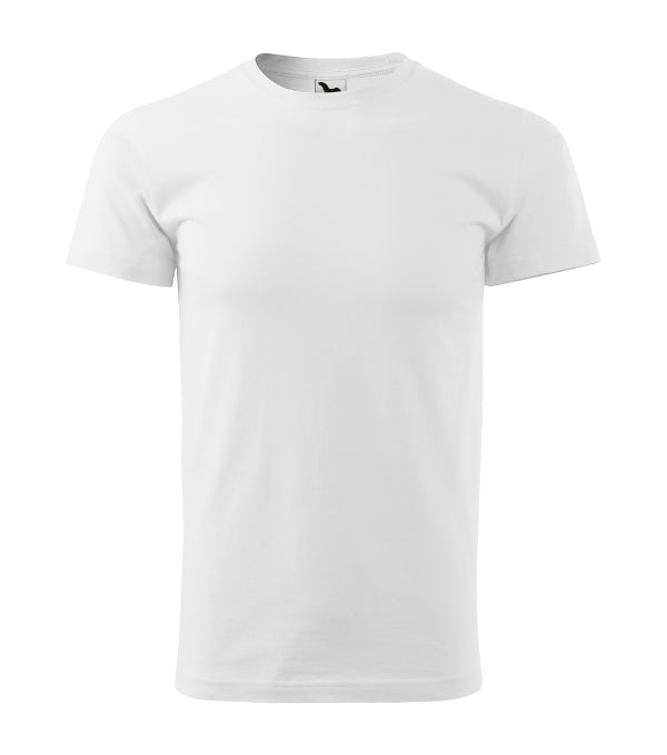 Basic 129 Tričko pánske — biela