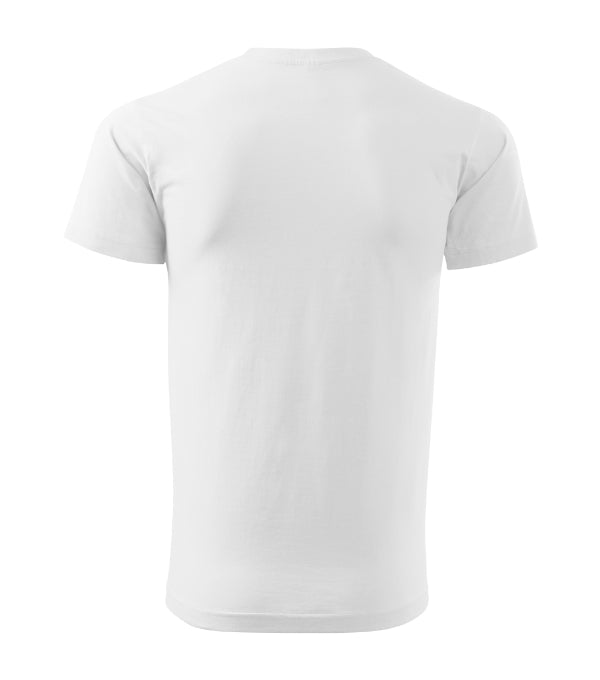 Basic 129 Tričko pánske — biela