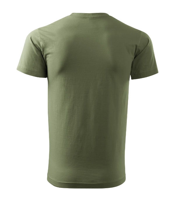 Basic 129 Tričko pánske — khaki