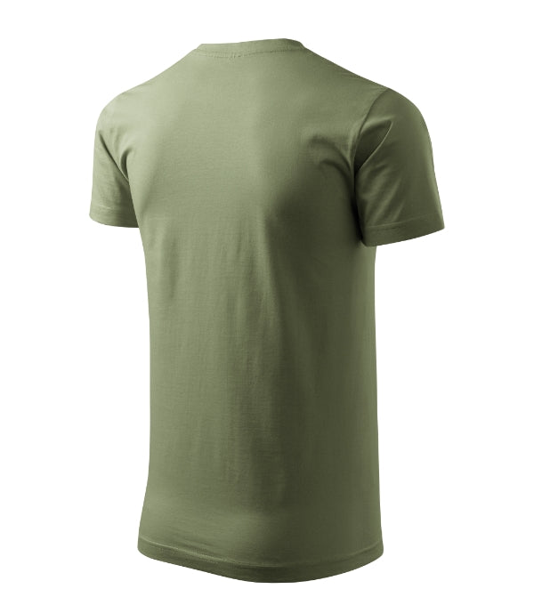 Basic 129 Tričko pánske — khaki