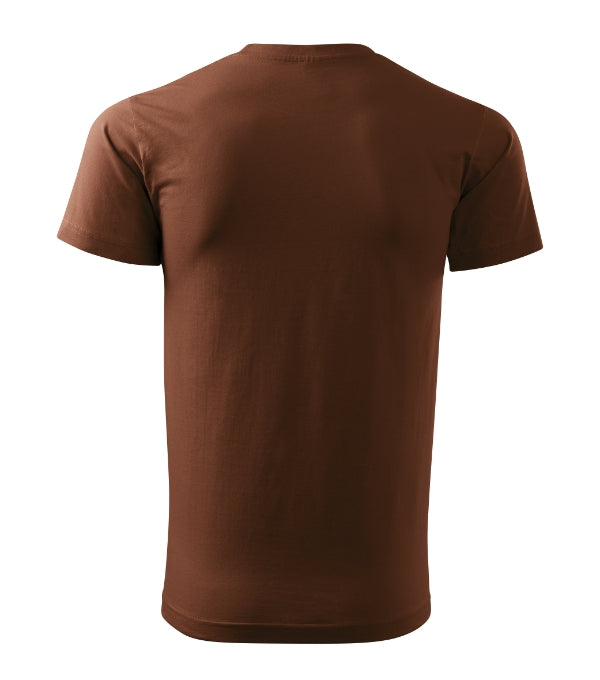 Basic 129 Tričko pánske — čokoládová