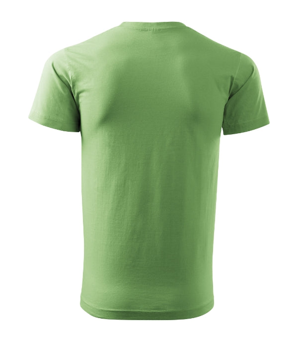 Basic 129 Tričko pánske — hrášková zelená