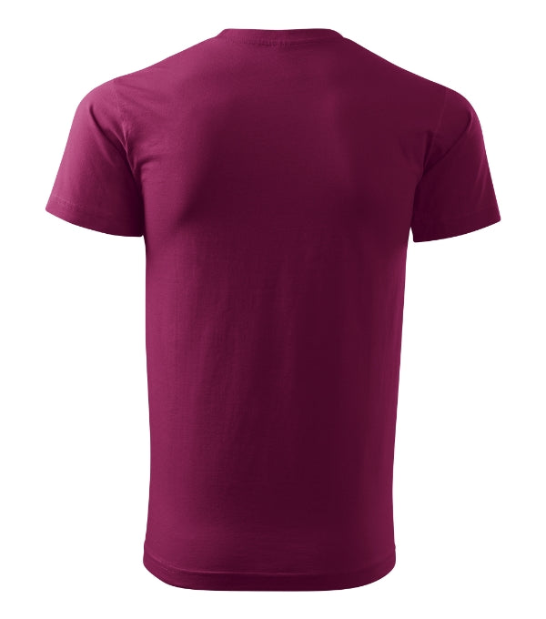 Basic 129 Tričko pánske — fuchsiová
