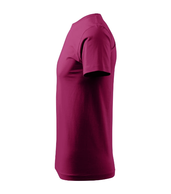 Basic 129 Tričko pánske — fuchsiová