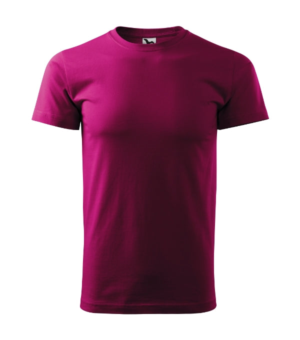 Basic 129 Tričko pánske — fuchsia red
