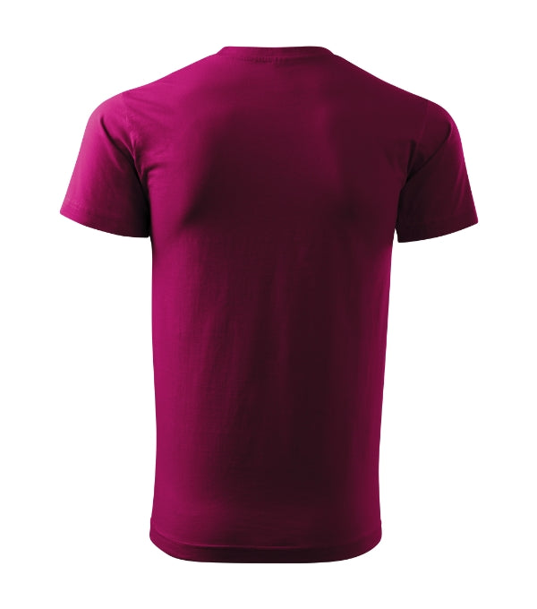 Basic 129 Tričko pánske — fuchsia red