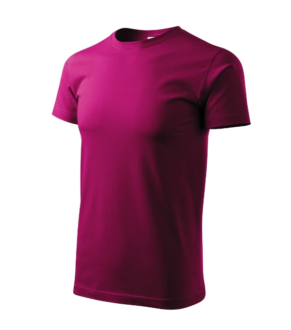 Basic 129 Tričko pánske — fuchsia red