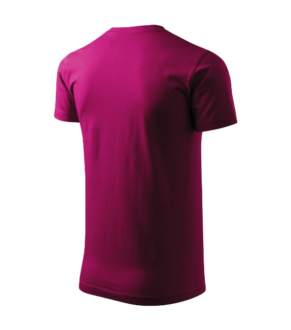 Basic 129 Tričko pánske — fuchsia red