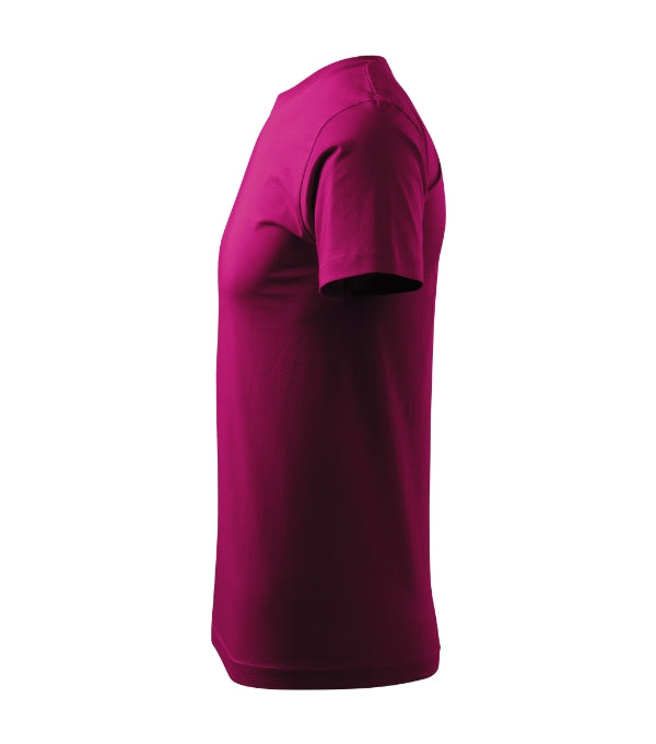 Basic 129 Tričko pánske — fuchsia red
