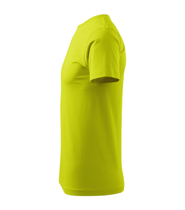 Basic 129 Tričko pánske — limetková
